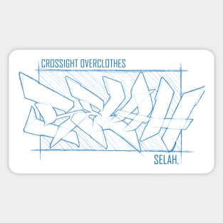 Selah Sketch Graffiti Sticker